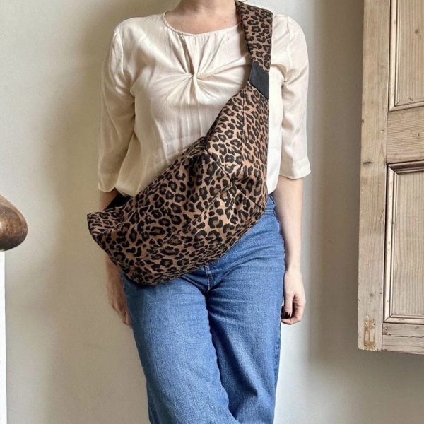 XL Sling Bag - Leopard